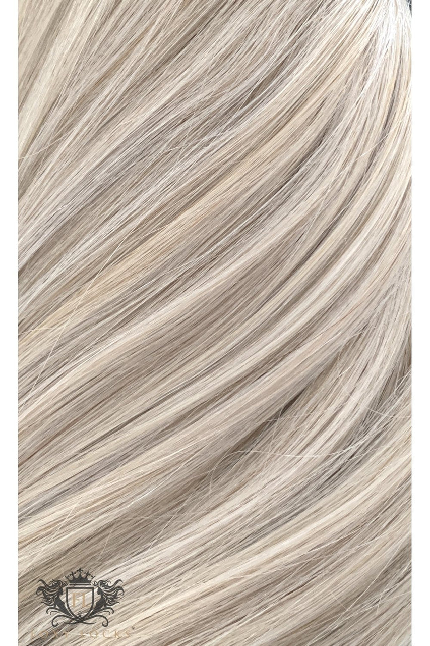 Iced Latte - Wrap Ponytail Clip In Hair Extensions 12 / 16 / 22 Inch
