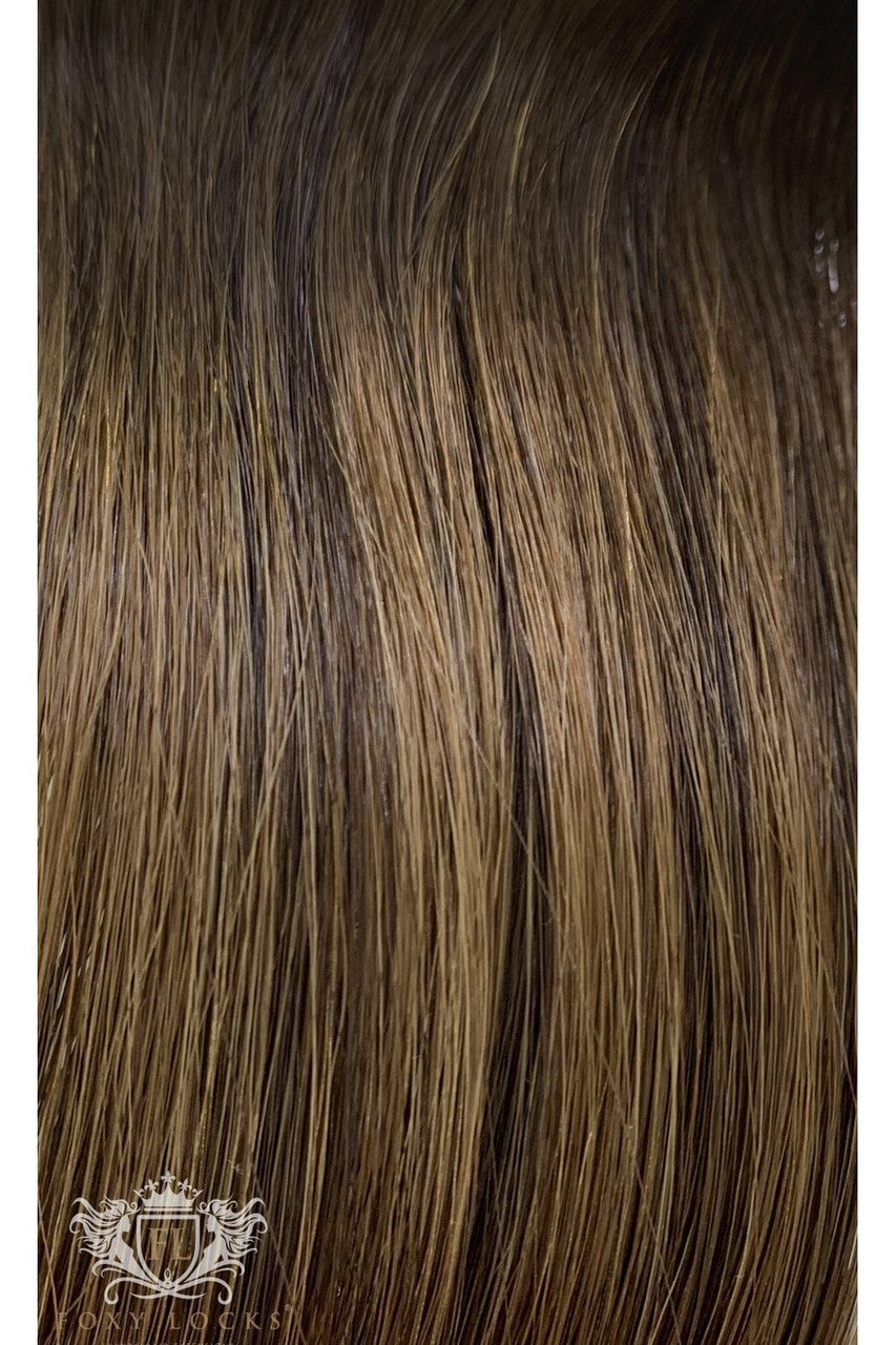 Mochaccino - Wrap Ponytail Clip In Hair Extensions 12 / 16 / 22 Inch