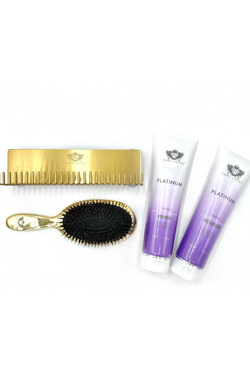Foxy Locks Violet Hair Toning Set 