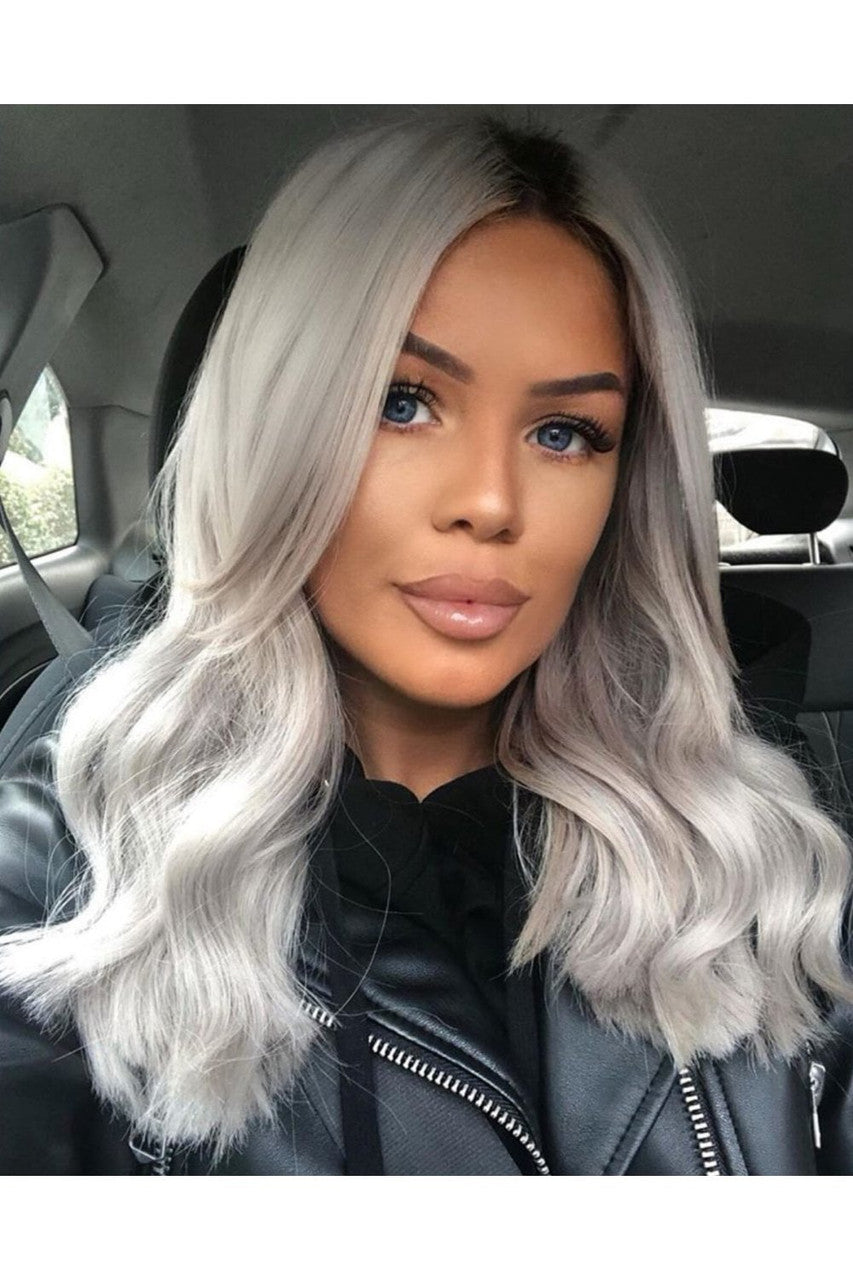 Silver Fox LiteTape® Hair Extensions | Tape In