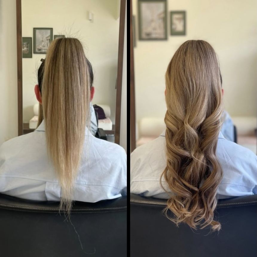 Thicker, longer hair in under 10 minutes.