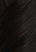 Brown Black - Wrap Ponytail Clip In Hair Extensions 12 / 16 / 22 Inch