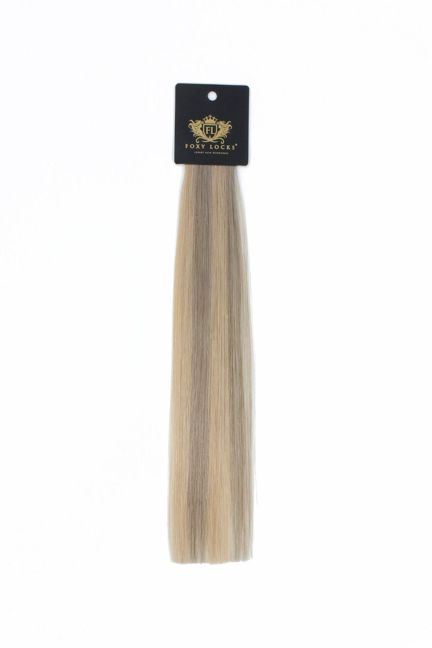 Cappuccino Hair Extension Swatch: Single Piece Sample