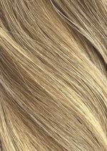 Cappuccino - One Weft Volumizer Seamless Clip In Remy Human Hair Extensions | Foxy Locks