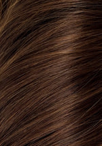 Chocolate - One Weft Volumizer Seamless Clip In Remy Human Hair Extensions | Foxy Locks