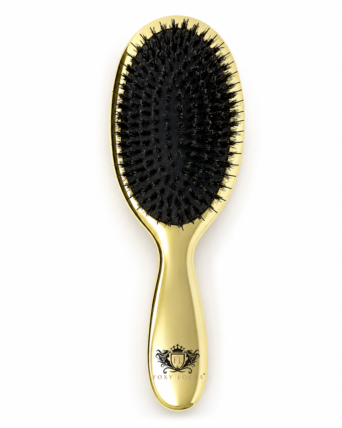 Foxy Locks Deluxe Gold Plated Large Paddle Brush