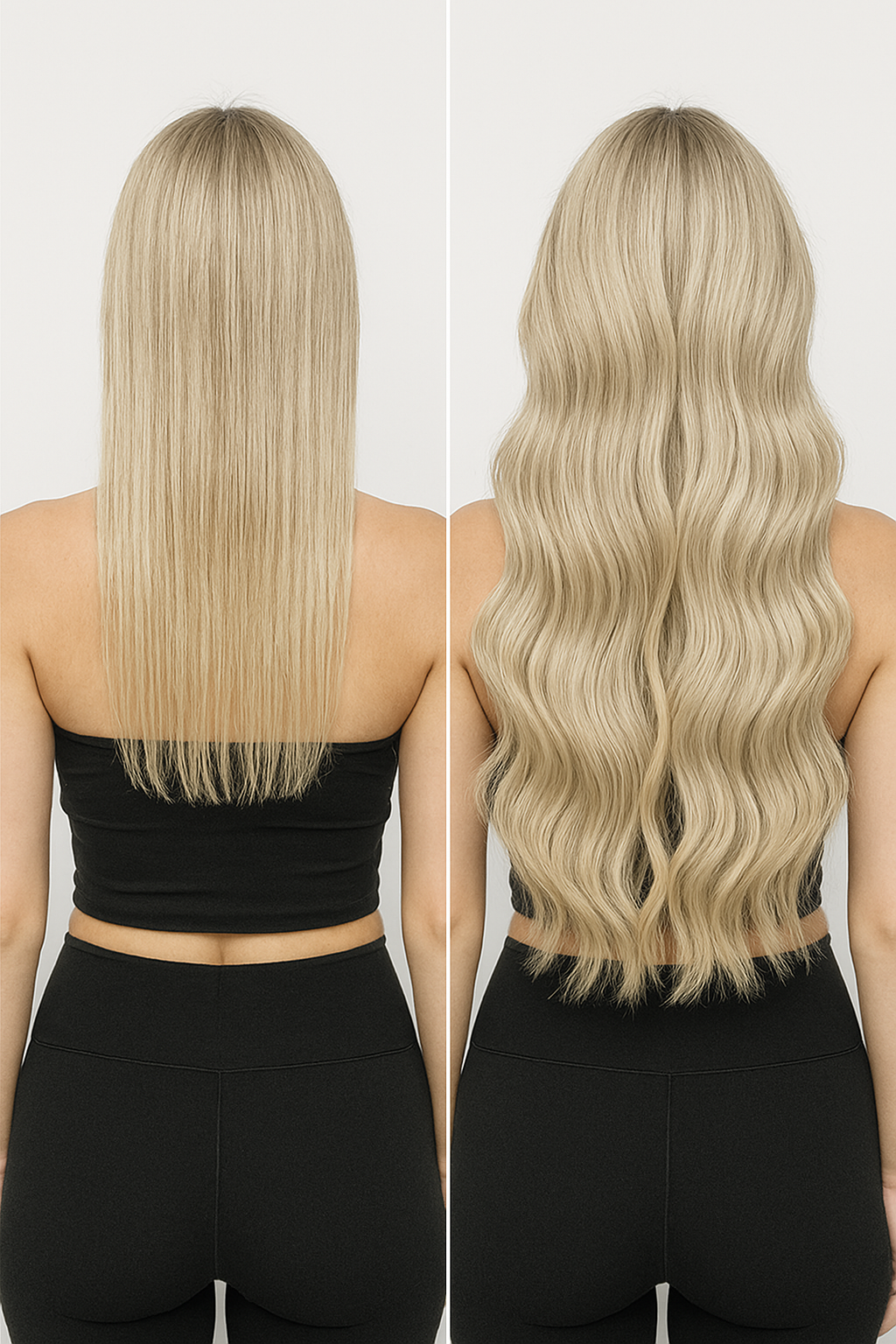 Iced Latte - Seamless Clip In Remy Human Hair Extensions | Foxy Locks