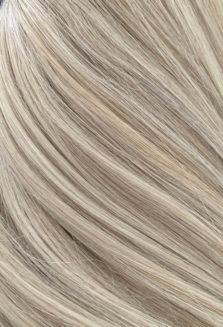 Iced Latte - Wrap Ponytail Clip In Hair Extensions 12 / 16 / 22 Inch