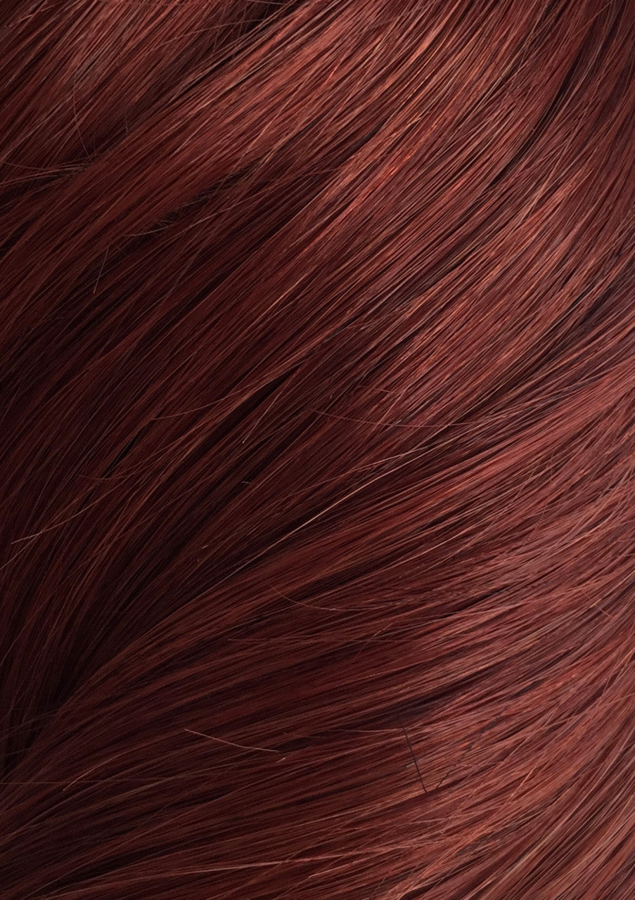 Mahogany - One Weft Volumizer Seamless Clip In Remy Human Hair Extensions | Foxy Locks