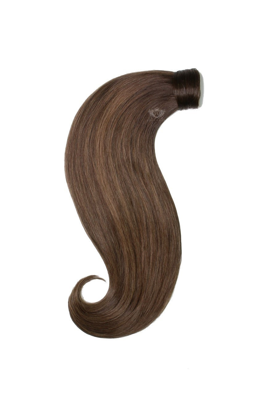 Mochaccino - Wrap Ponytail Clip In Hair Extensions 12 / 16 / 22 Inch