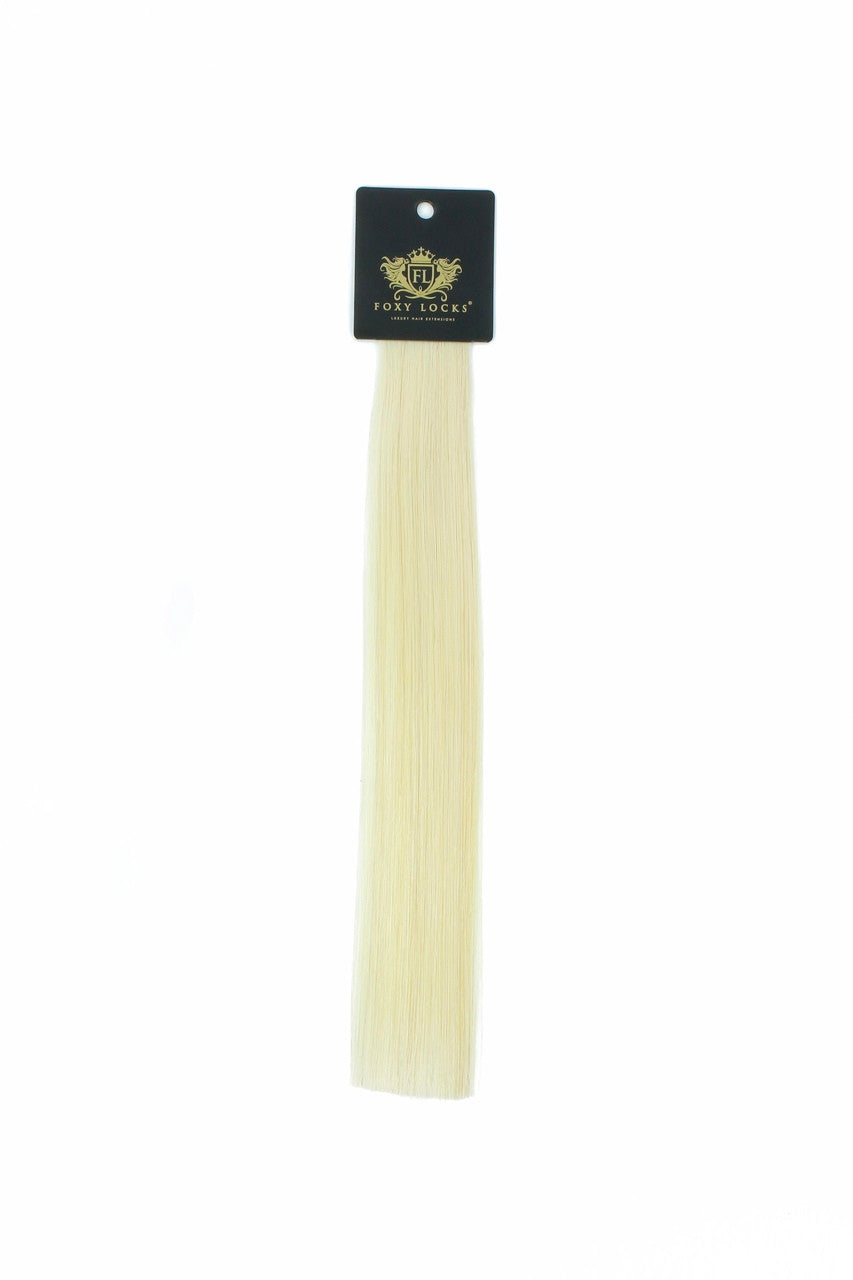 Hollywood Blonde | Foxy Locks Hair Extensions - Single Piece Colour Swatch