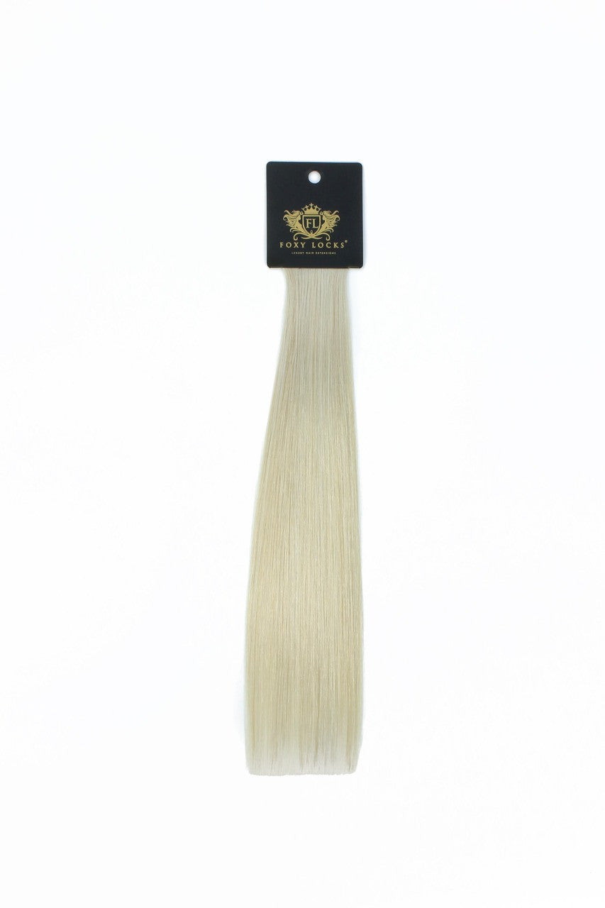 Platinum | Foxy Locks Hair Extensions - Single Piece Colour Swatch