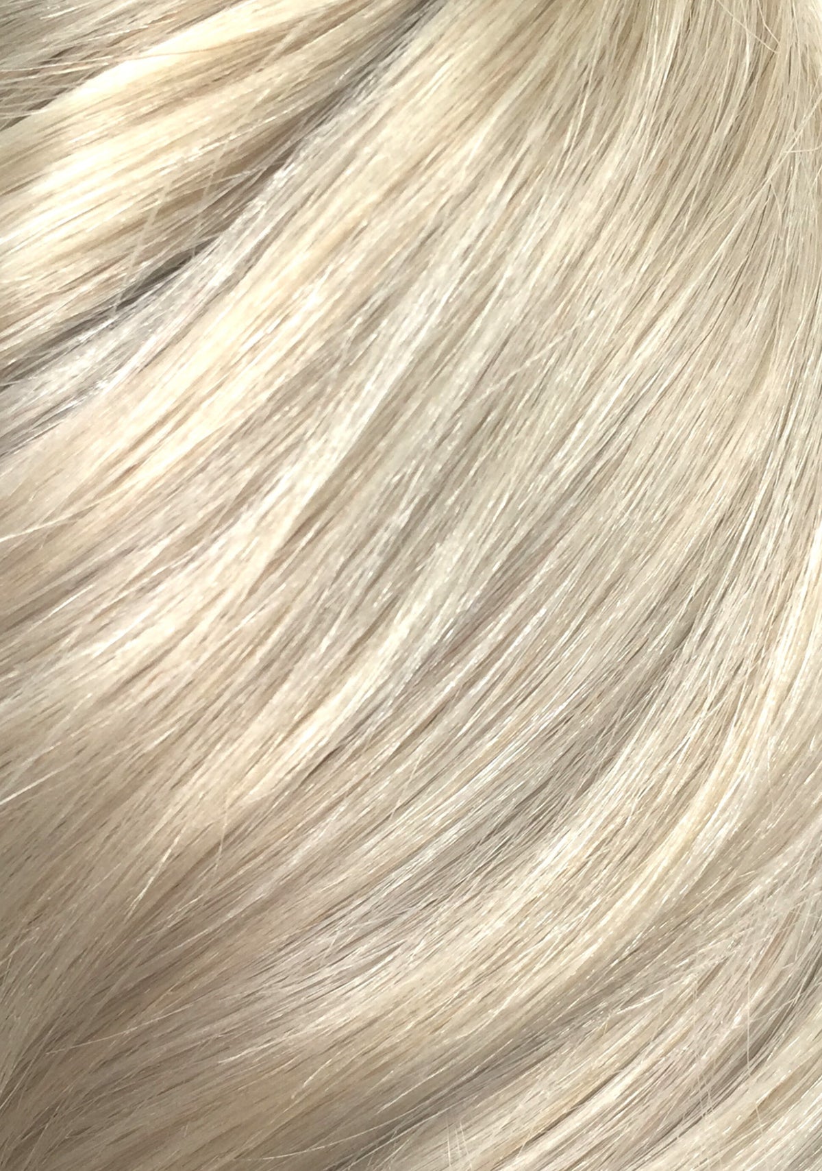 Platinum Blonde - Double Wefted Lace Full Head Clip in Human Hair Extensions