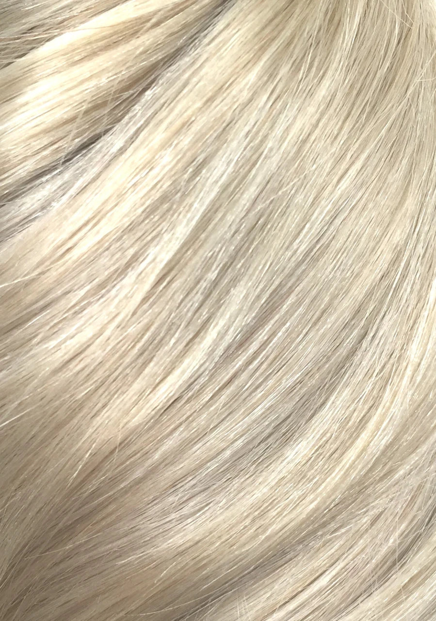 Platinum Blonde - Wrap Ponytail Clip In Hair Extensions 12 / 16 / 22 Inch