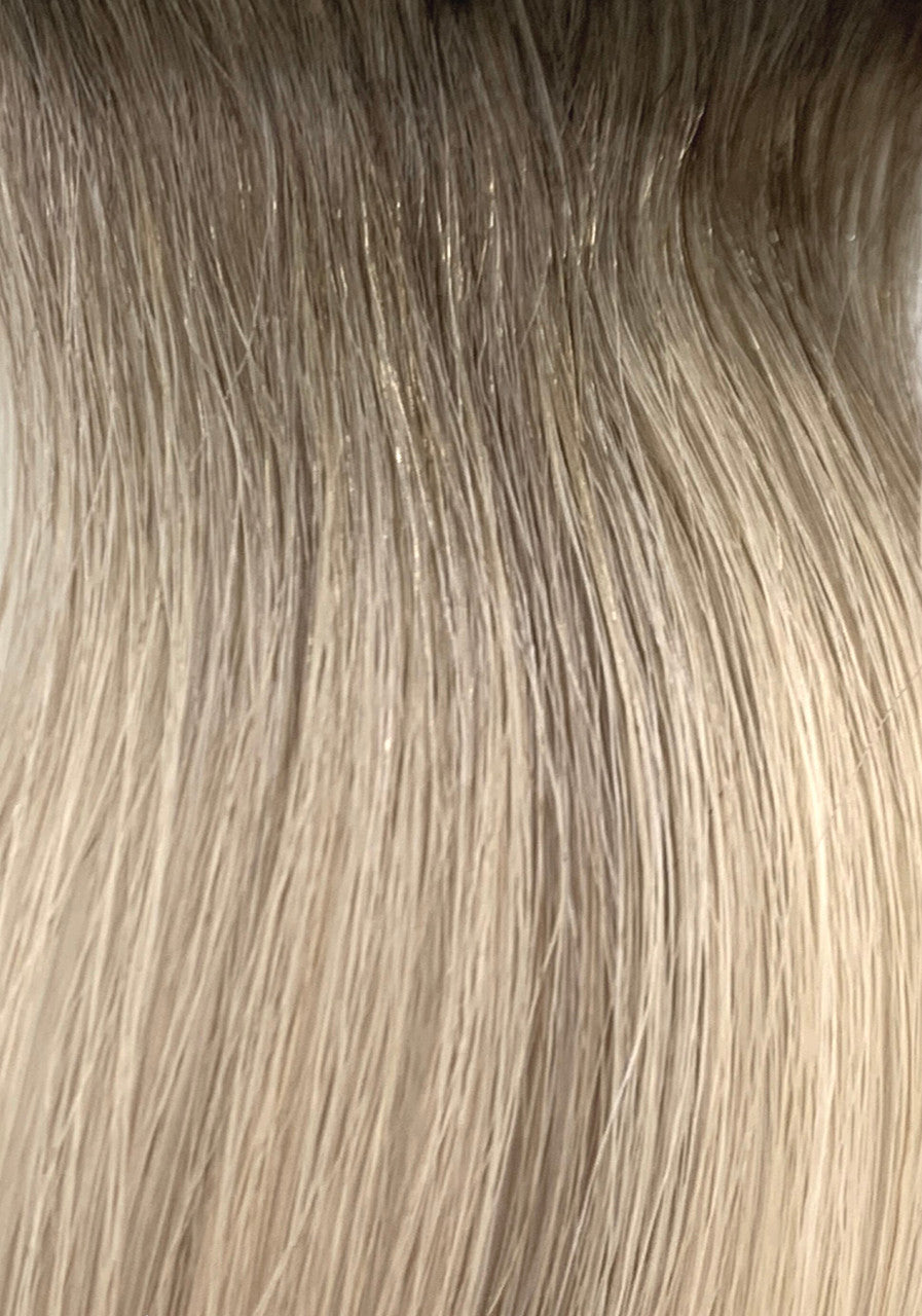 Santorini Blonde - One Weft Volumizer Seamless Clip In Remy Human Hair Extensions | Foxy Locks