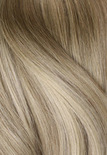 Creme Brulee - One Weft Volumizer Seamless Clip In Remy Human Hair Extensions | Foxy Locks