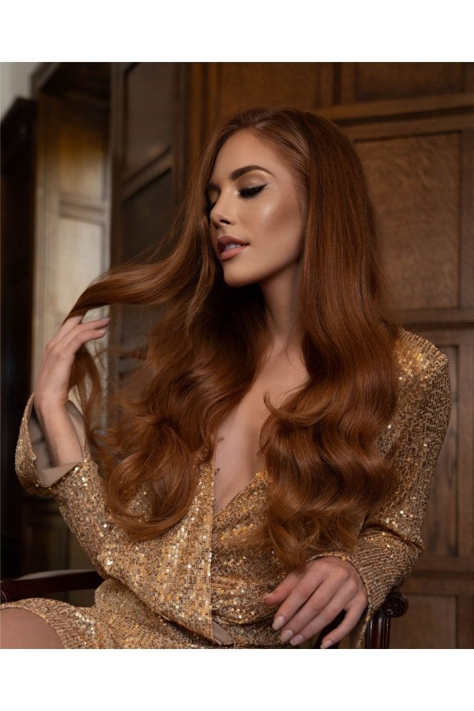 Cinnamon Ginger LiteTape® Hair Extensions | Tape In