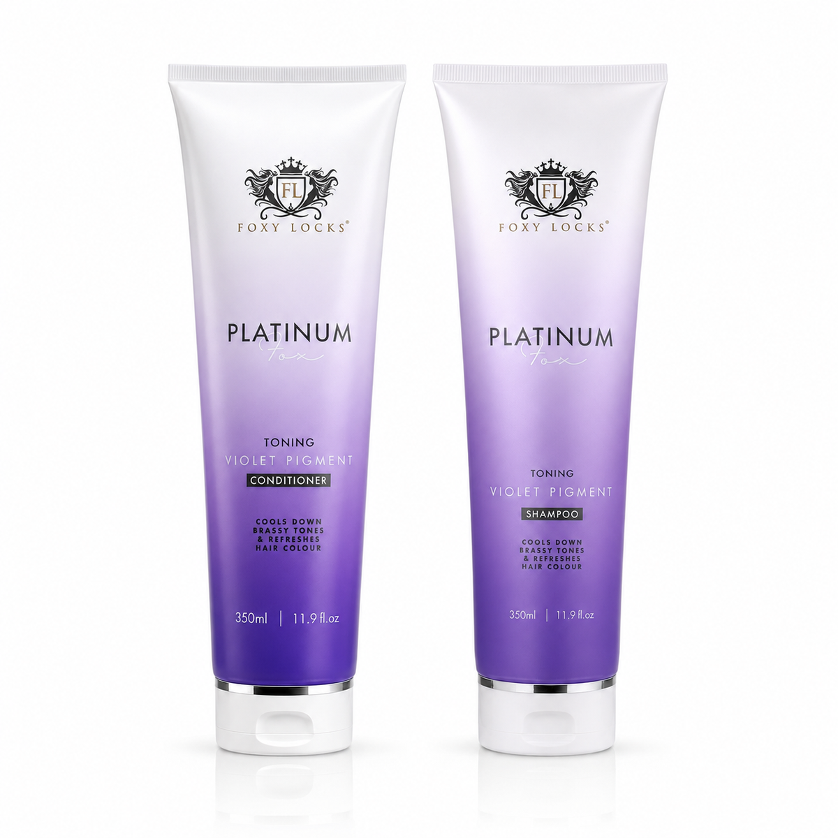 Foxy Locks Violet Hair Toning Set 